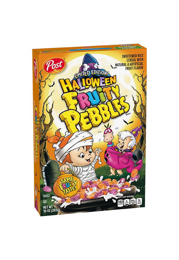 Halloween Fruity PEBBLES cereal