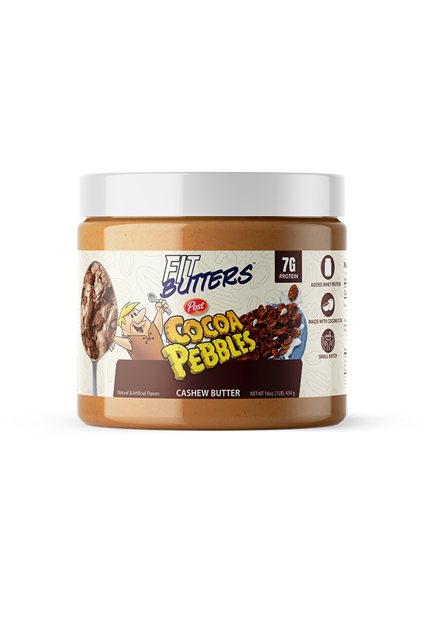 FIt Butter Cocoa PEBBLES Cashew Butter